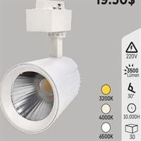 35W RAY SPOT BEYAZ KASA 4000K 1